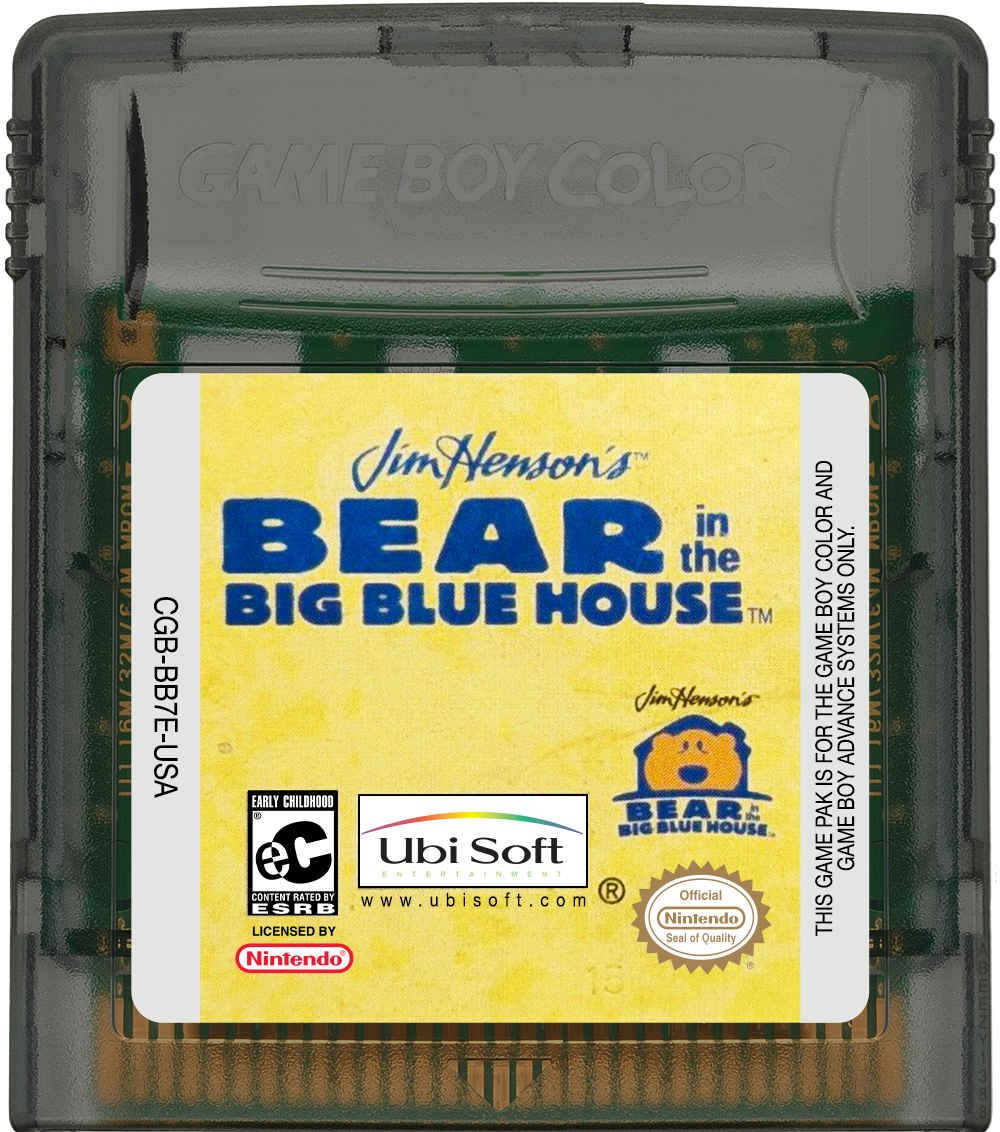 Jim Henson's Bear in the Big Blue House media 1 for GameBoy Color